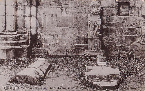 Melrose Abbey, Tomb Of Sir Michael Scott & Lord Evers