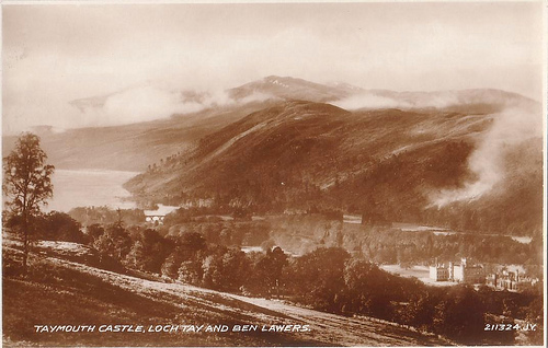 Taymouth Castle, Loch Tay & Ben Lawers