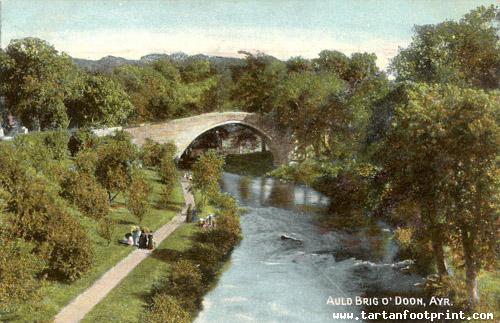 Ayr Auld Brig O\'Doon 1908