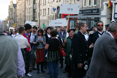 Clan Muir(More) and Clan Munro at The Clan Parade - The Gathering