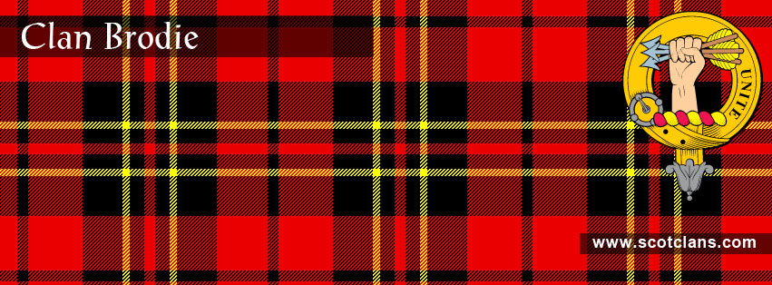 Clan Brodie Tartan Footprint Scottish Heritage Social Network