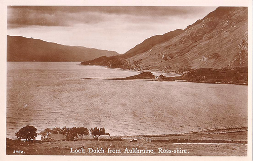 Kintail, Loch Duich From Aulthruine