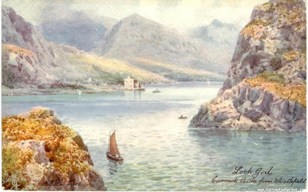 Carrick Castle Loch Goil 1908