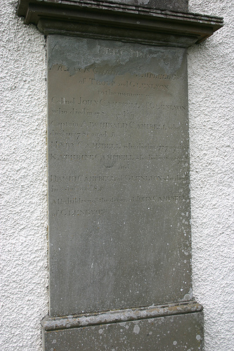 Campbell Grave at Fortingall Graveyard