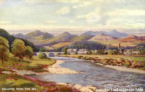 Ballater From The Dee 1938