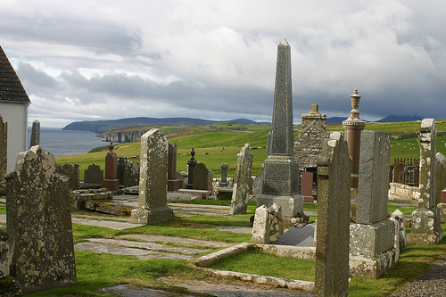 Clan Gunn Museum Graveyard