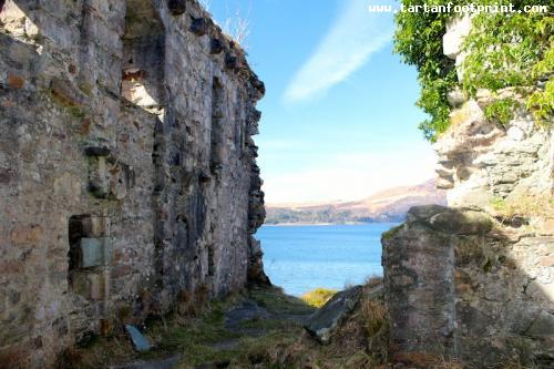 Inside Castle Lachlan