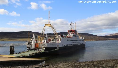 Small ferry from Colintraive to Bute