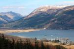 Holy Loch from Dunans Hill, Sandbank