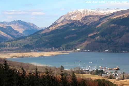 Holy Loch from Dunans Hill, Sandbank