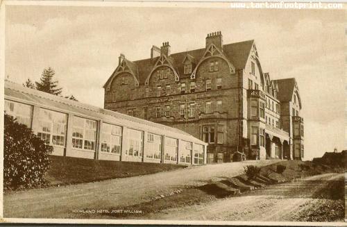 Highland Hotel at Fort William in its Hayday