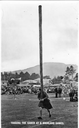 Tossing the Caber