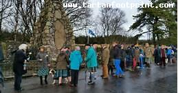 300yrs to the day commemorating 2BATTLE OFR SHERRIFMUIR