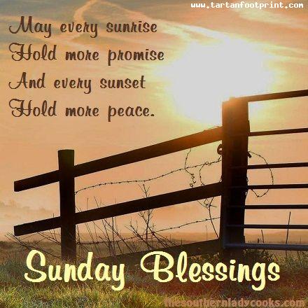 Sunday Blessings